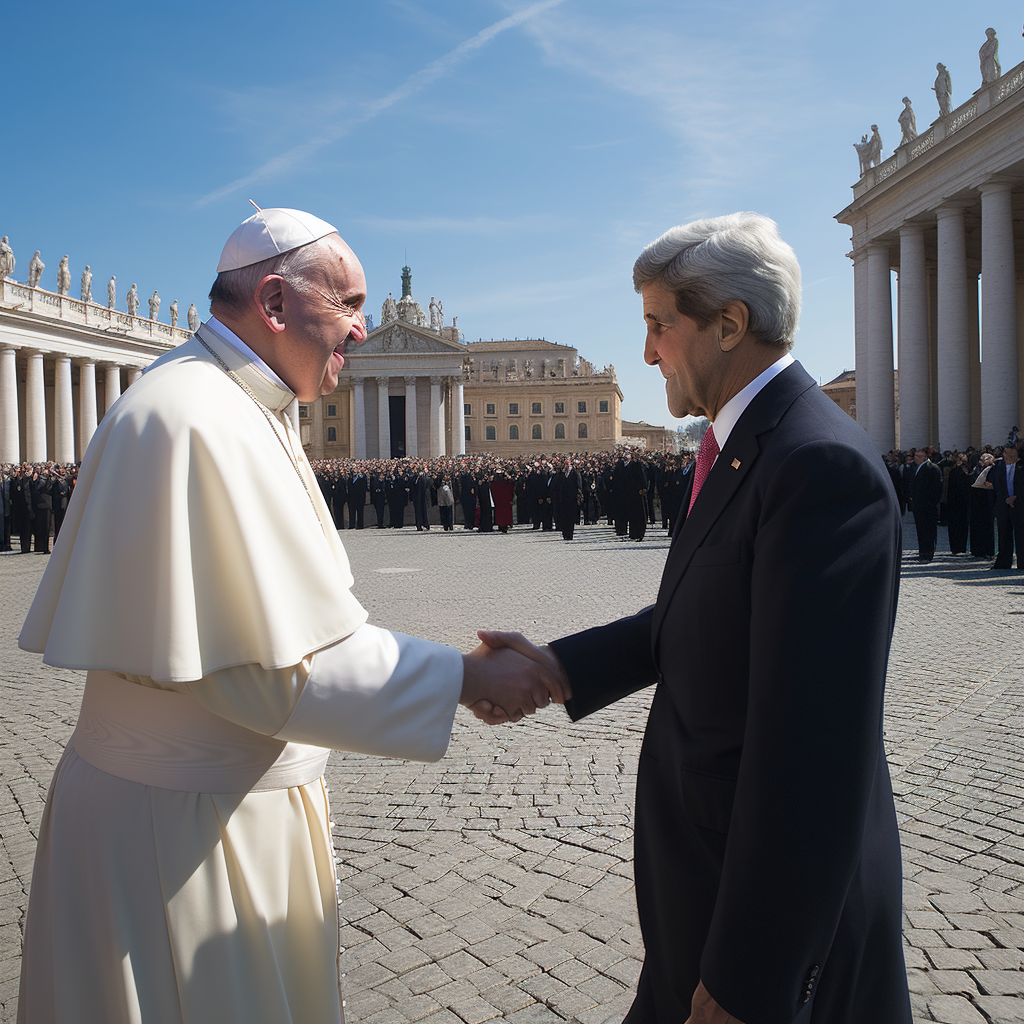 Pope Francis & John Kerry