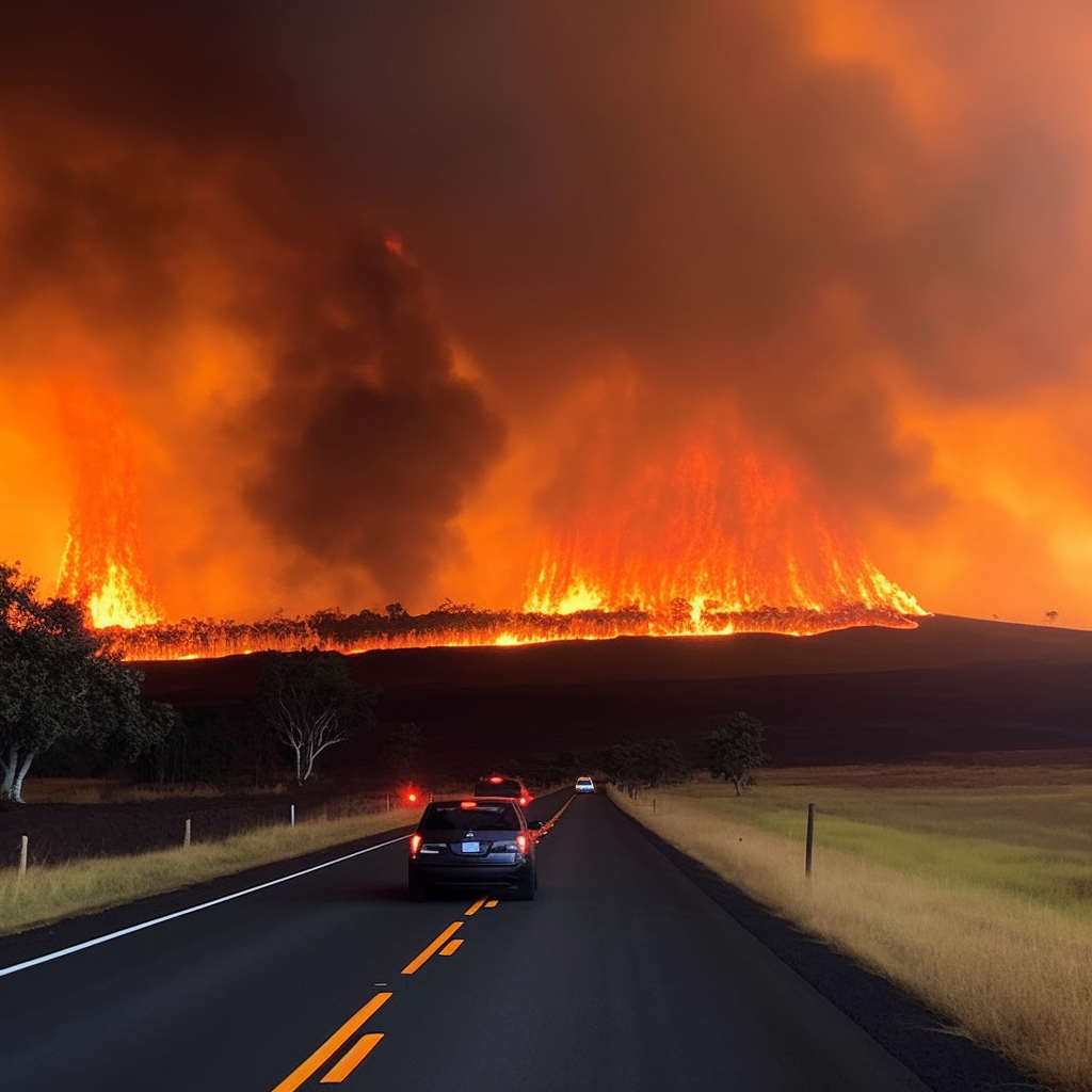 Hawaii's Escalating Wildfire Crisis Climate Change Impact Science4Data