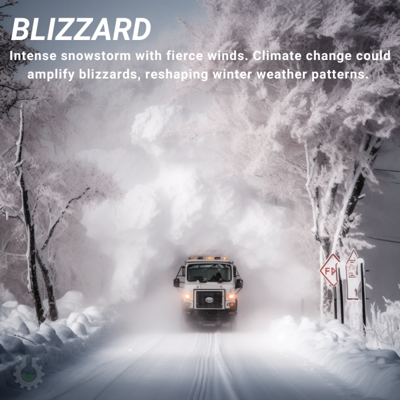 Climate Change Poster Collection of the Day – Blizzard - Science4Data