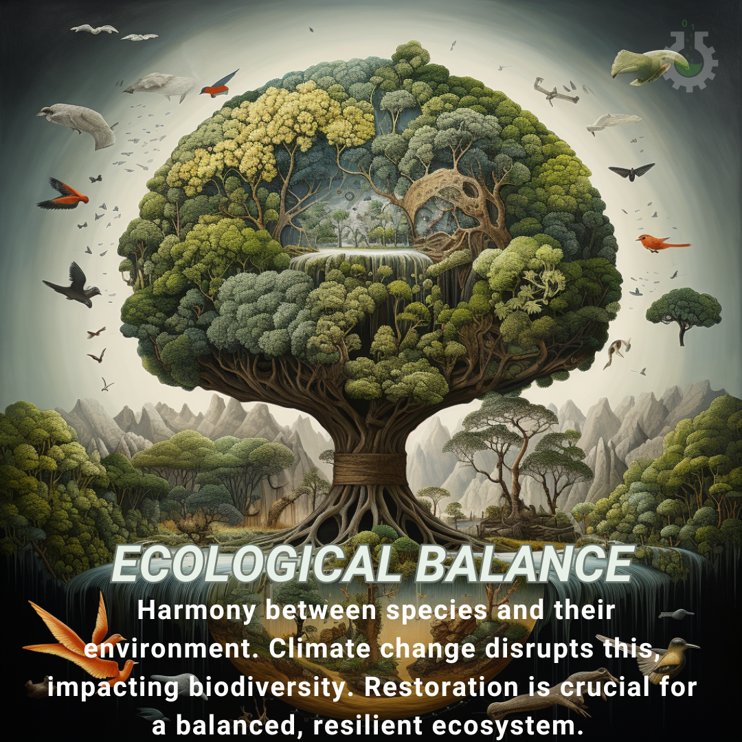 Climate Change Poster -Eco Balance