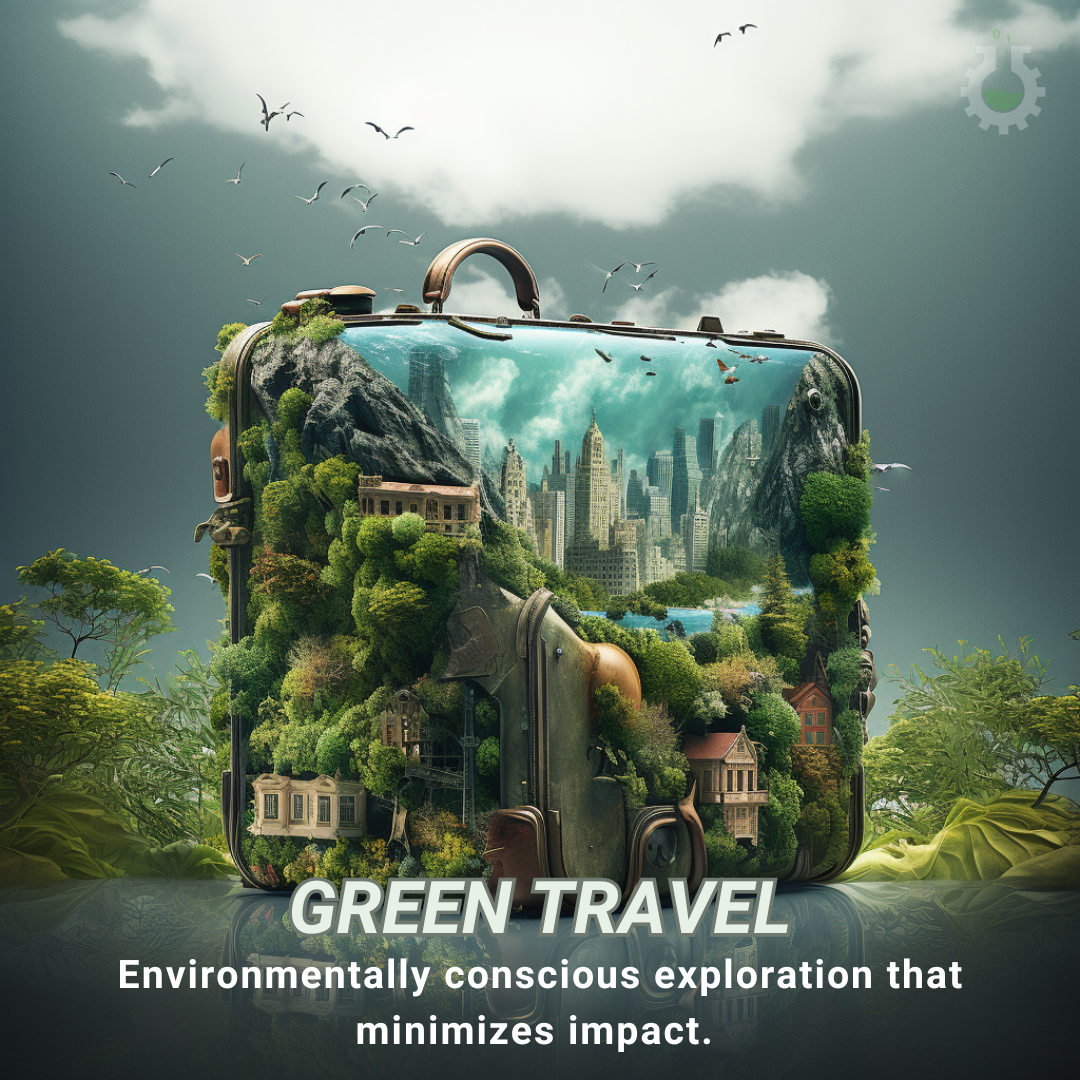 Climate Change Poster - Green Travel