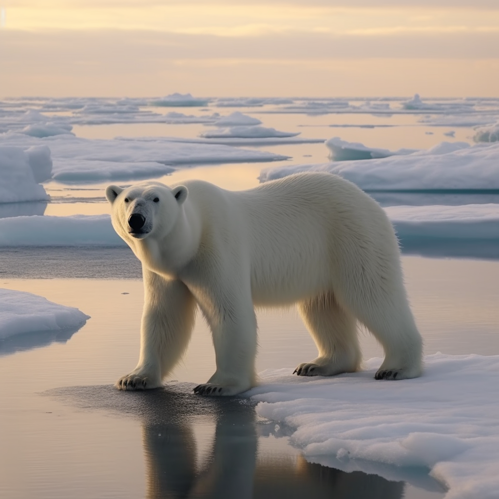 Impact of Climate Change on Polar Bears in the Arctic