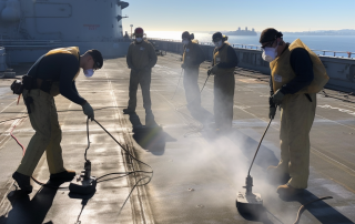 Sea Salt Experiment Aboard USS Hornet to Combat Climate Change