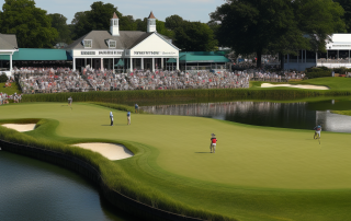 Climate Change Protestors Disrupt PGA Tour's Travelers Championship