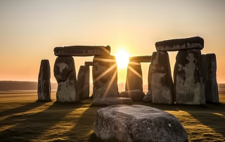 Just Stop Oil Activists Paint Stonehenge in Protest Against Fossil Fuels