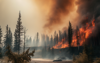 The 2023 Canadian Wildfires and their Global Climate Implications