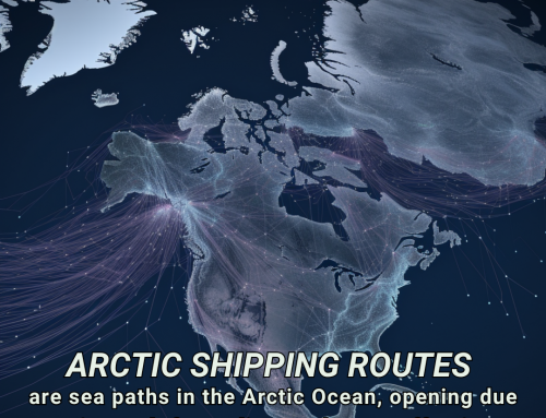 Climate Change Poster Collection of the Day – Arctic Shipping Routes